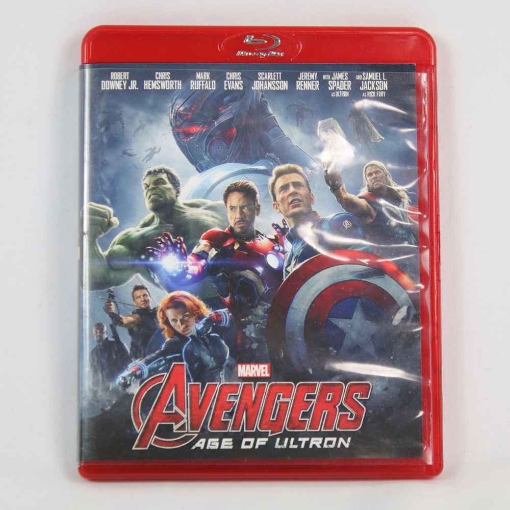 Marvel Avengers Age of Ultron Blu-Ray DVD Movie